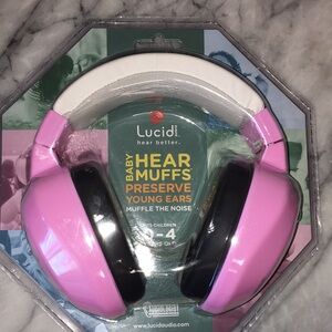 Pink Baby Hear Muffs